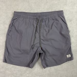 Katin Swim Trunks Mens Large Lavender Nylon Mesh Lined Beach Shorts Drawstring